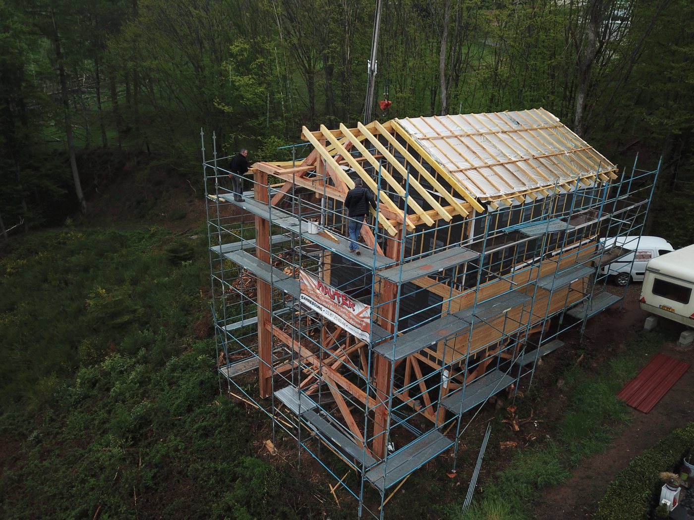 ossature bois Entreprise Hauter - vue 7