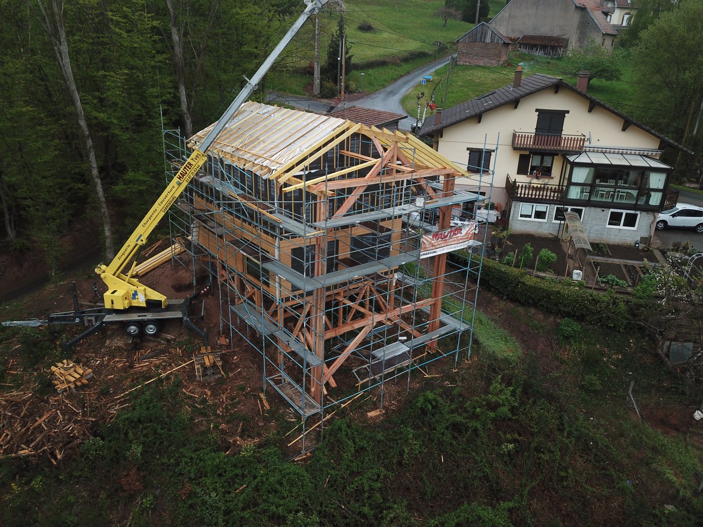 ossature bois Entreprise Hauter - vue 8