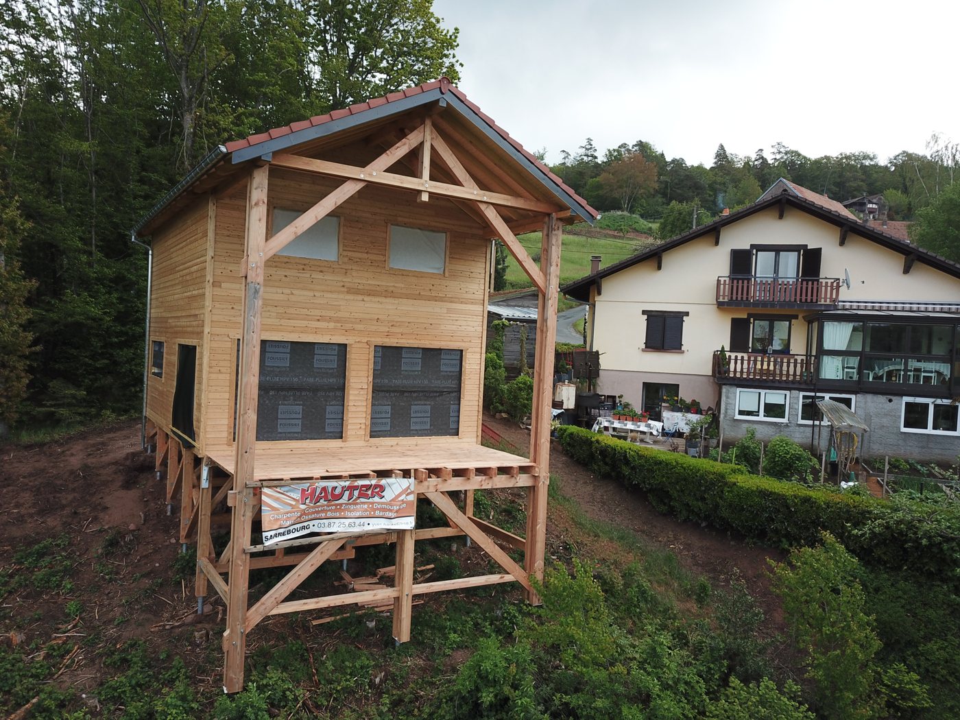 maison ossature bois Entreprise Hauter - vue 1