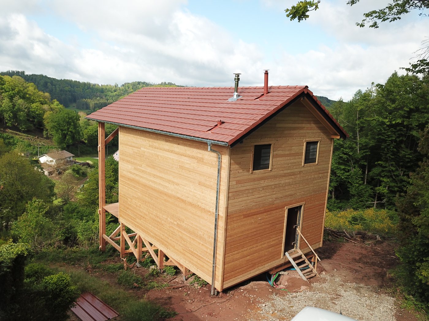 maison ossature bois Entreprise Hauter - vue 2