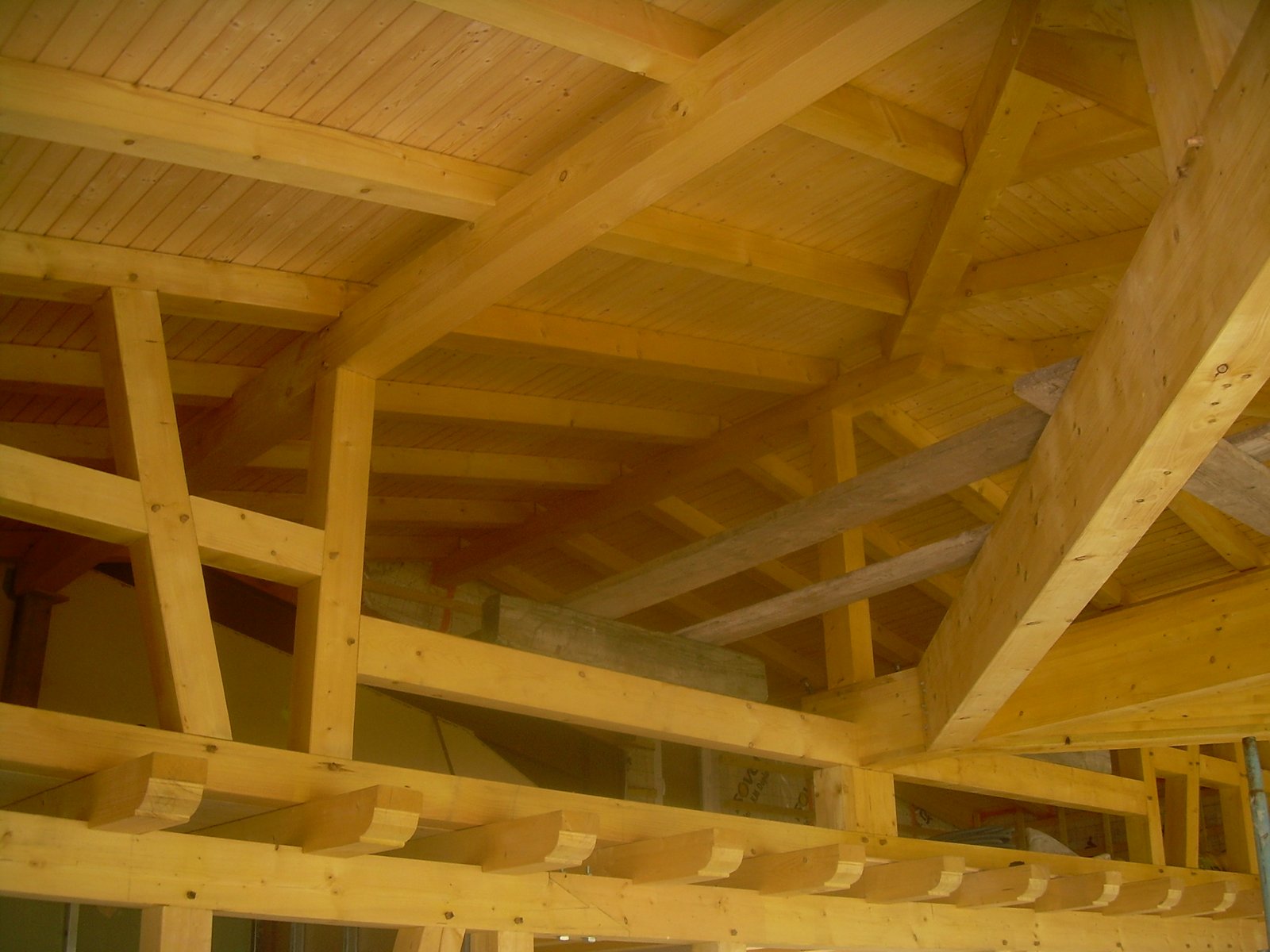 charpente bois Entreprise Hauter - vue 2
