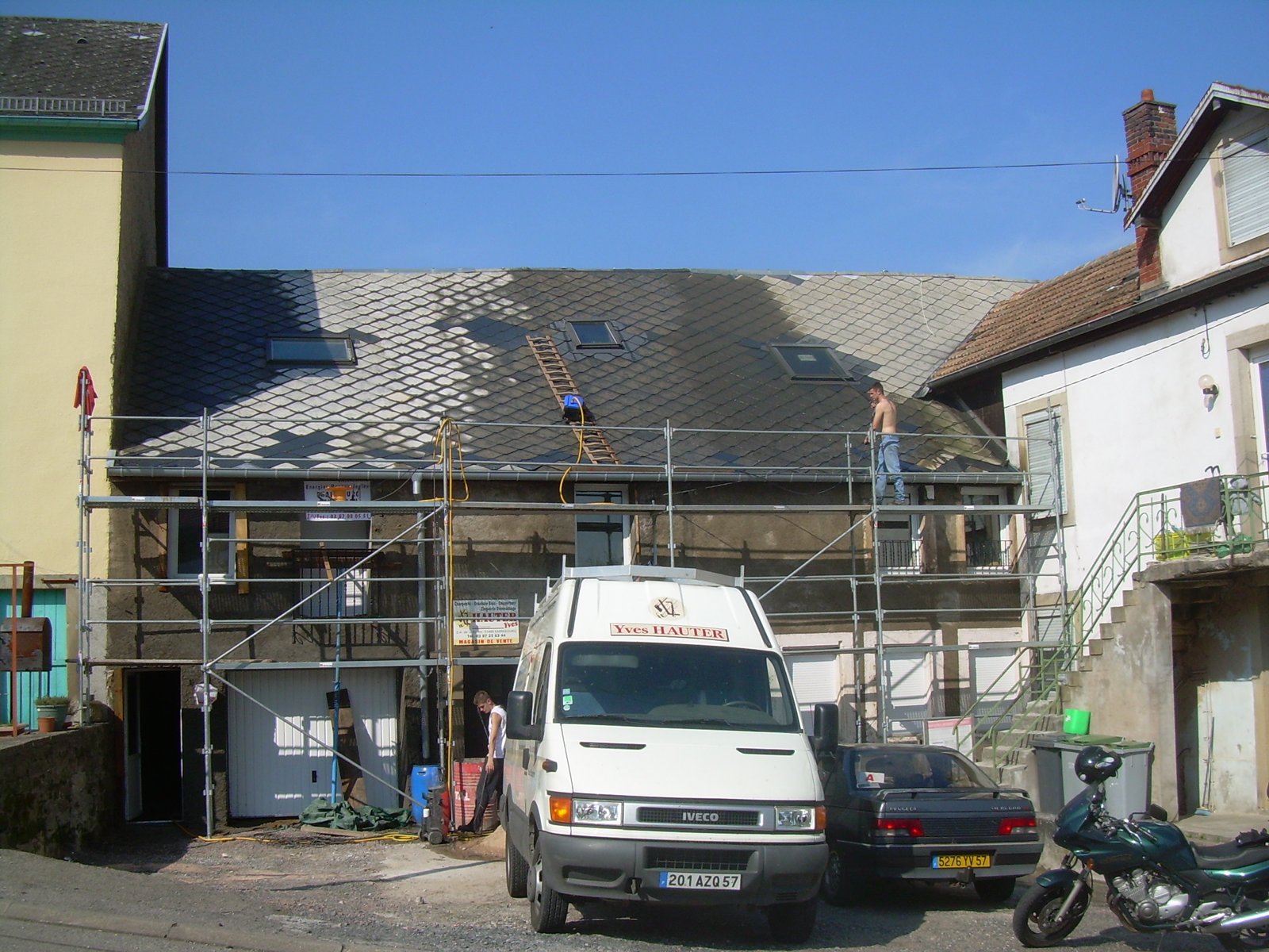 démoussage toiture Entreprise Hauter - vue 2